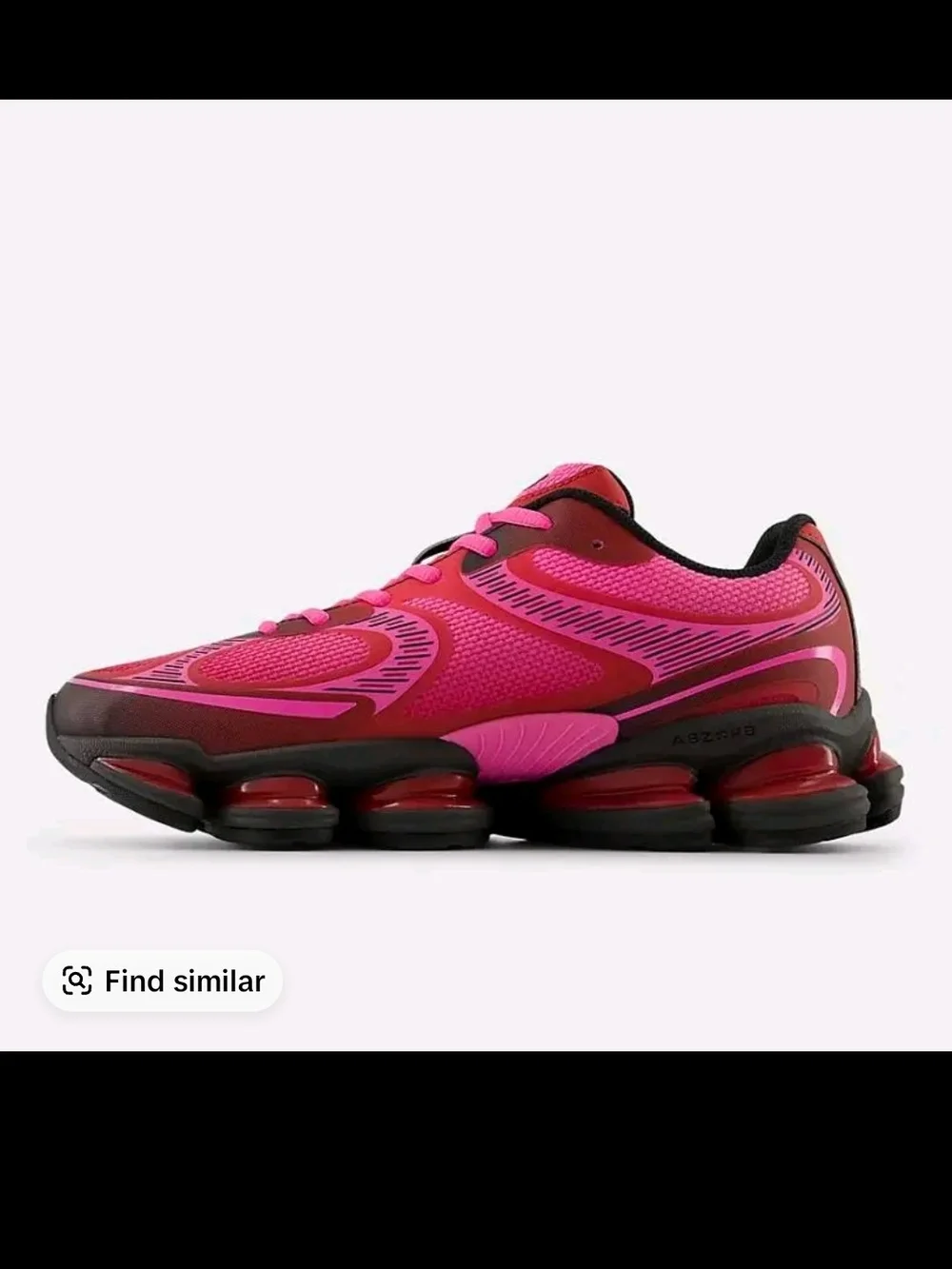 New Balance 2000 Women’s Pink and Black Athletic Running Sneakers Brand New 71/2